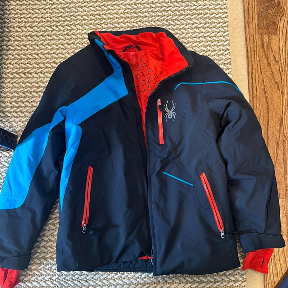 Boys Spyder ski jacket